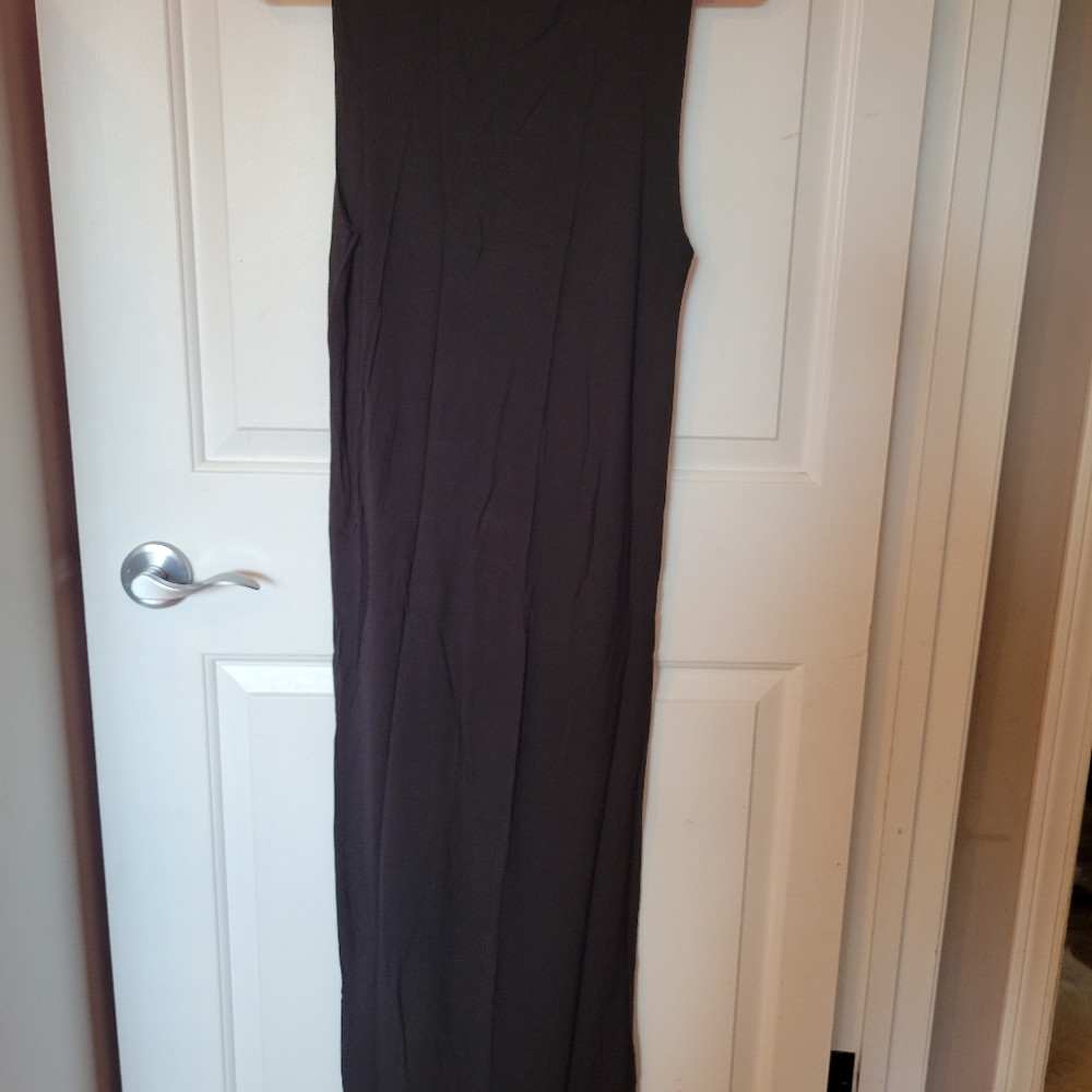 Killstar Black & White Cat Maxi Dress - Picture 7 of 7